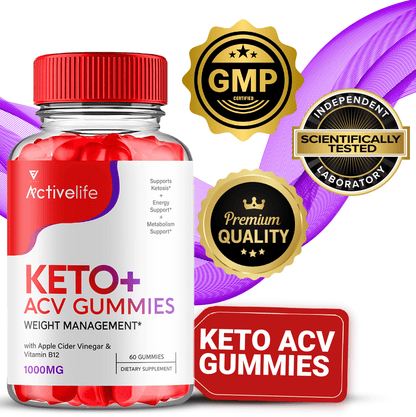 Activelife Keto ACV Gummies - Vitamin Place - Apple Cider Vinegar Gummies