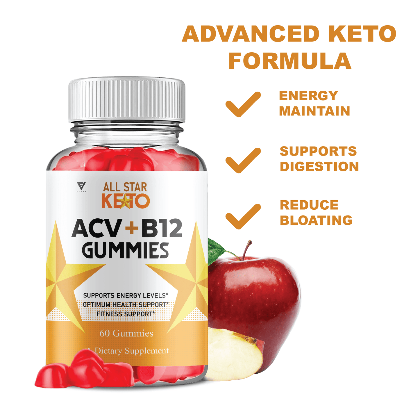 All Star Keto Gummies - Vitamin Place - Apple Cider Vinegar Gummies
