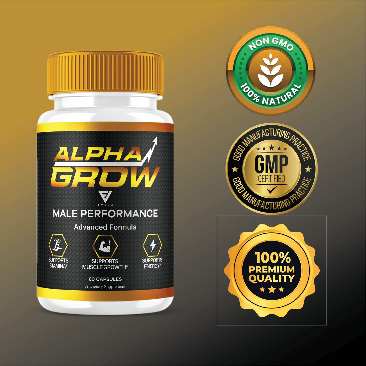 Alpha Grow Capsules - Vitamin Place