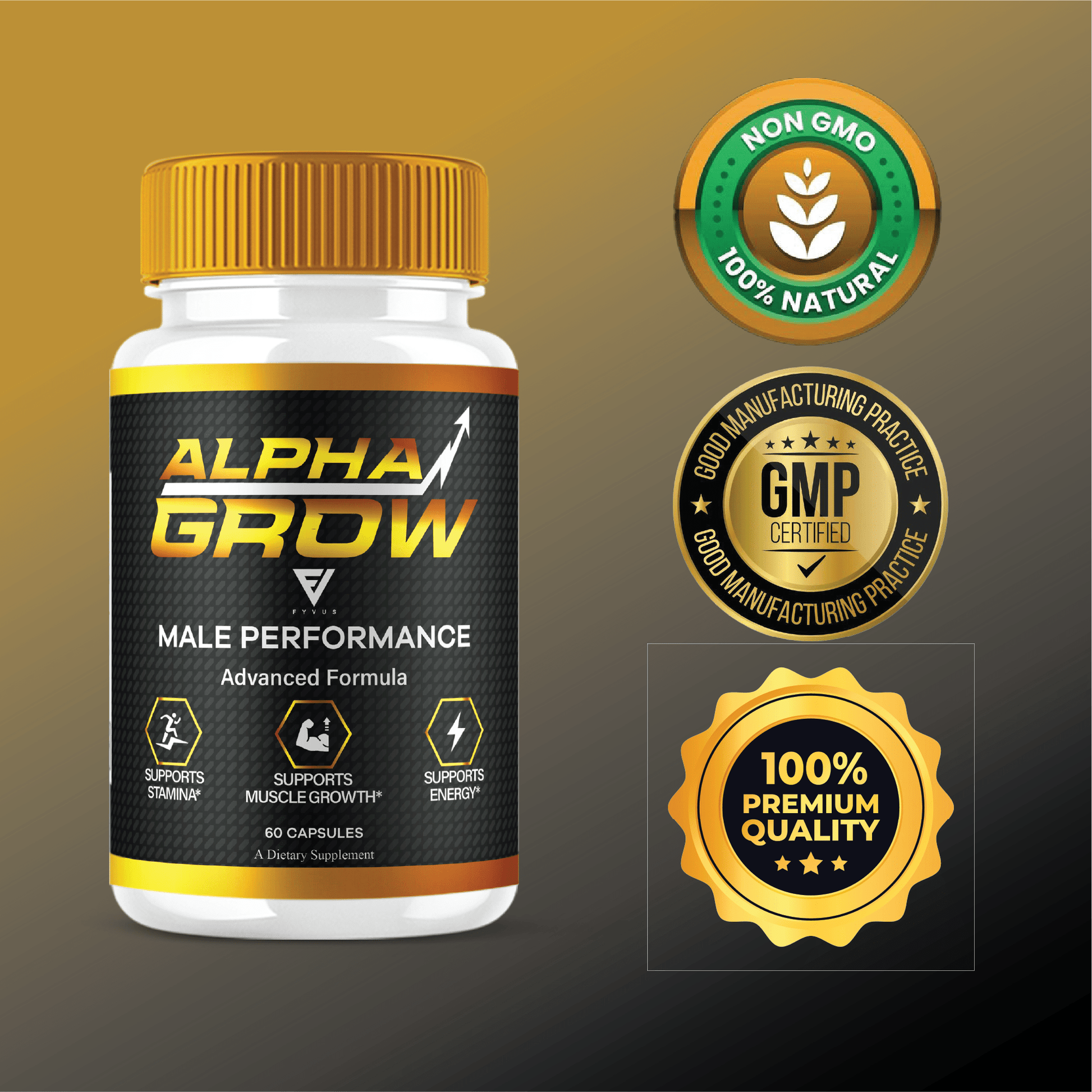 Alpha Grow Capsules - Vitamin Place