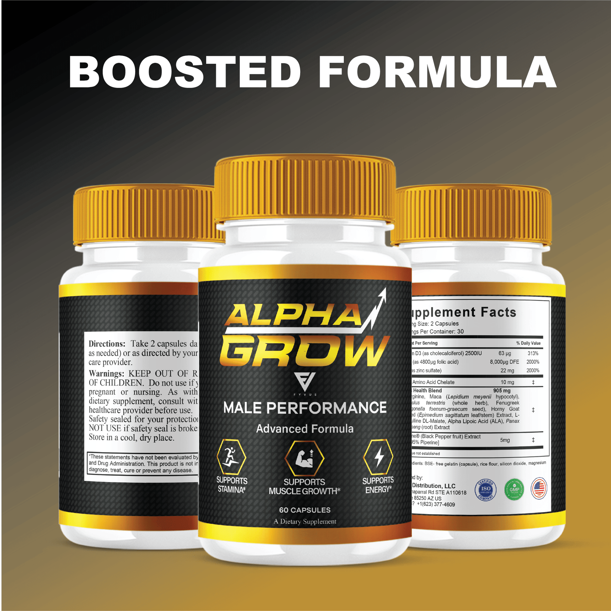 Alpha Grow Capsules - Vitamin Place