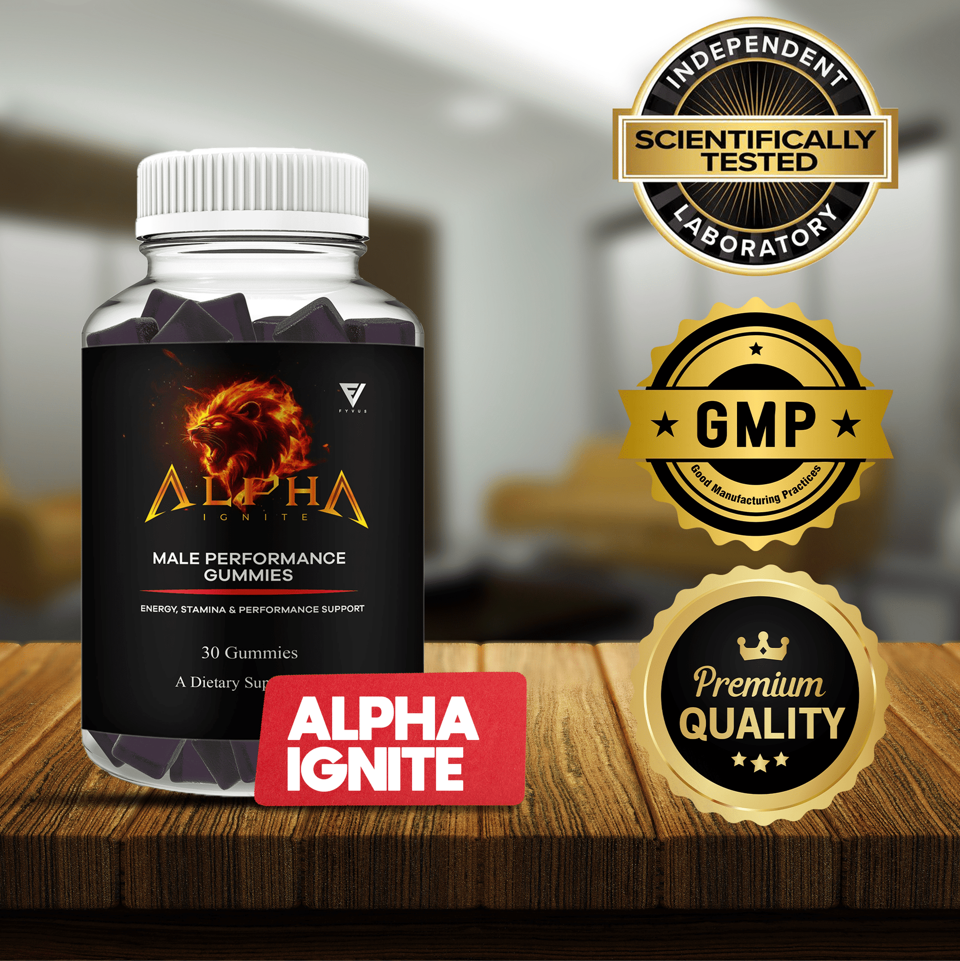 Alpha Ignite Gummies - Vitamin Place - Sports Nutrition