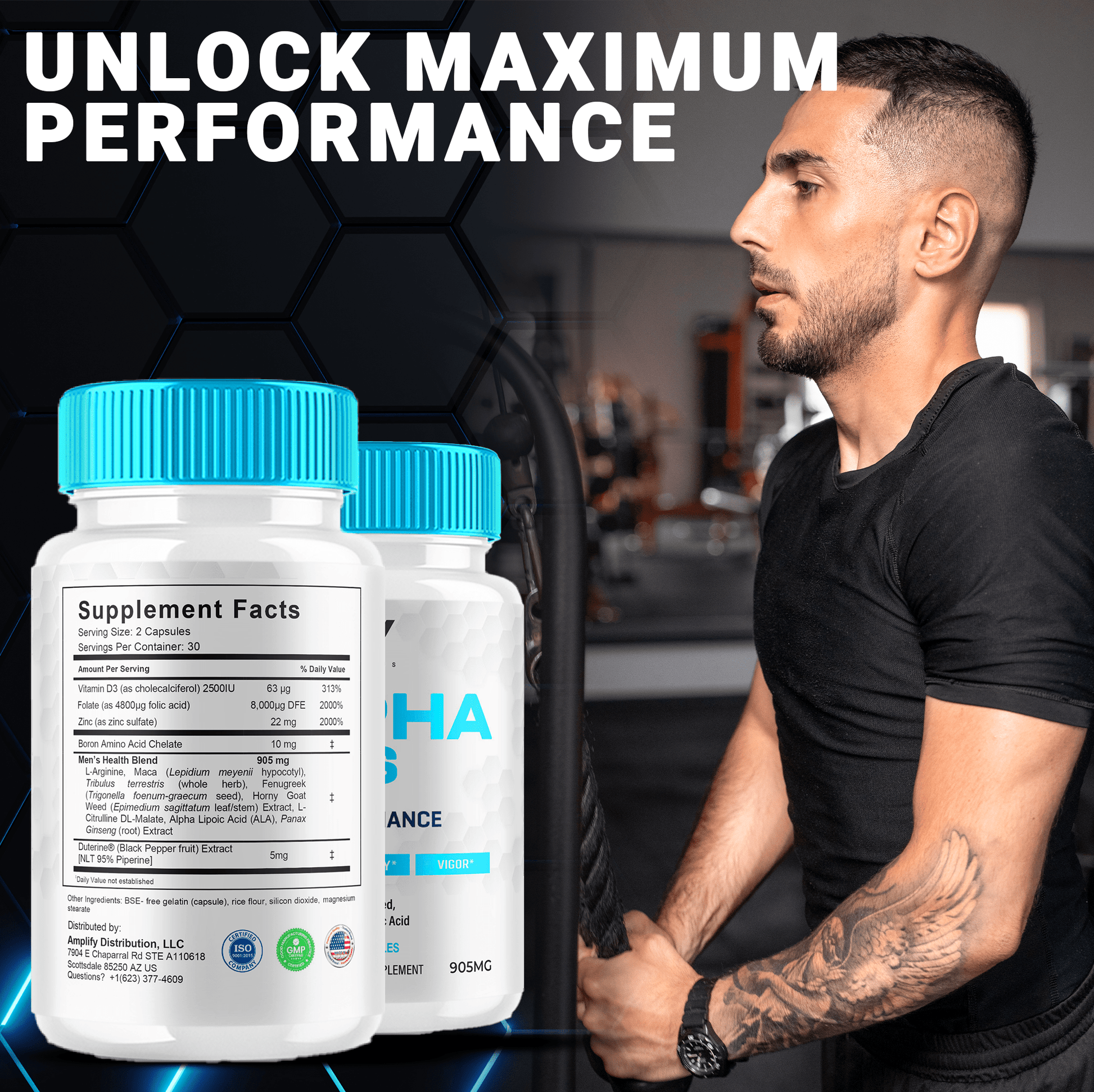 Alpha Labs Capsules - Vitamin Place - Sports Nutrition