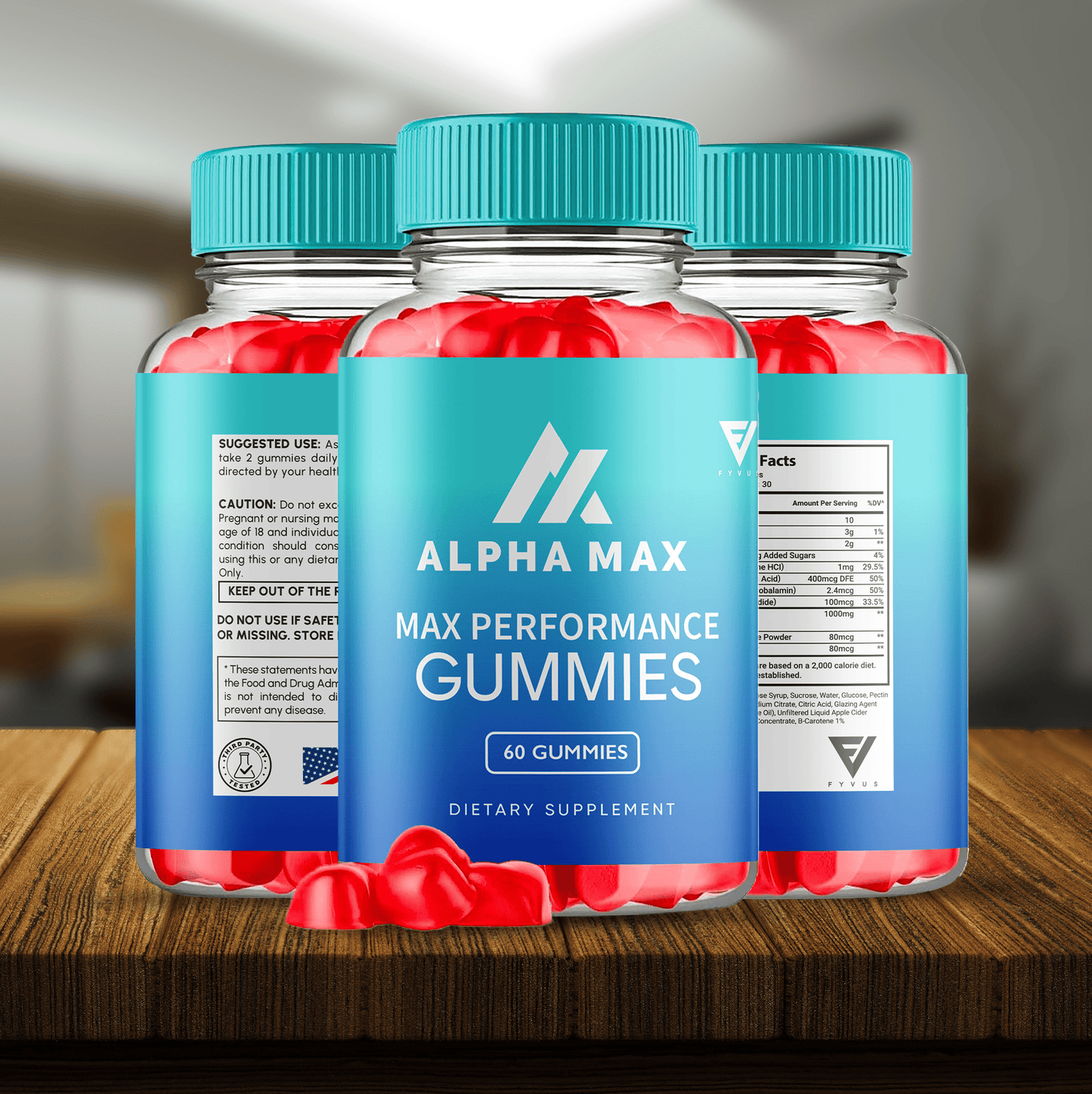 Alpha Max Gummies - Vitamin Place