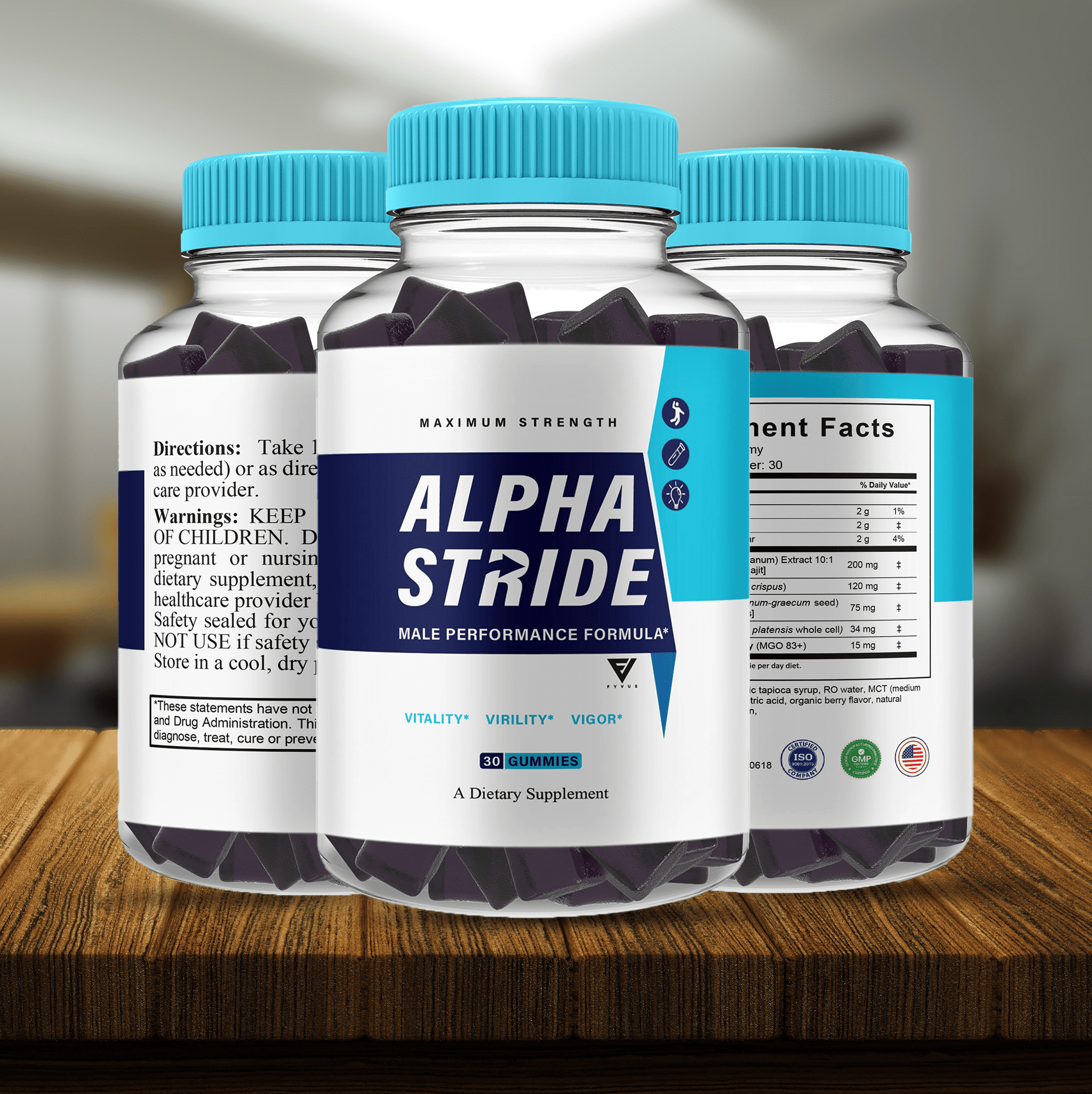 Alpha Stride Gummies - Vitamin Place - Sports Nutrition