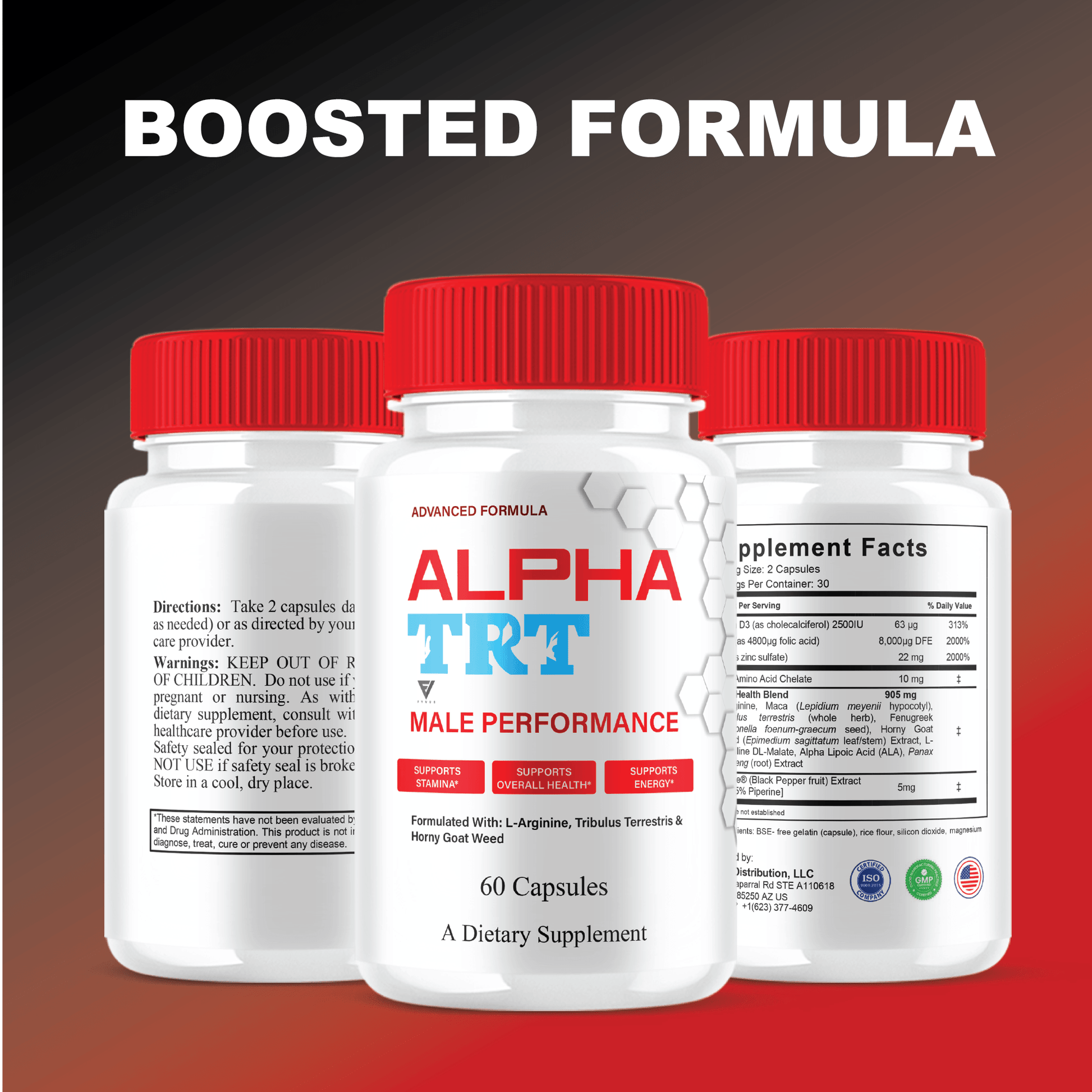 Alpha TRT Capsules - Vitamin Place - Sports Nutrition