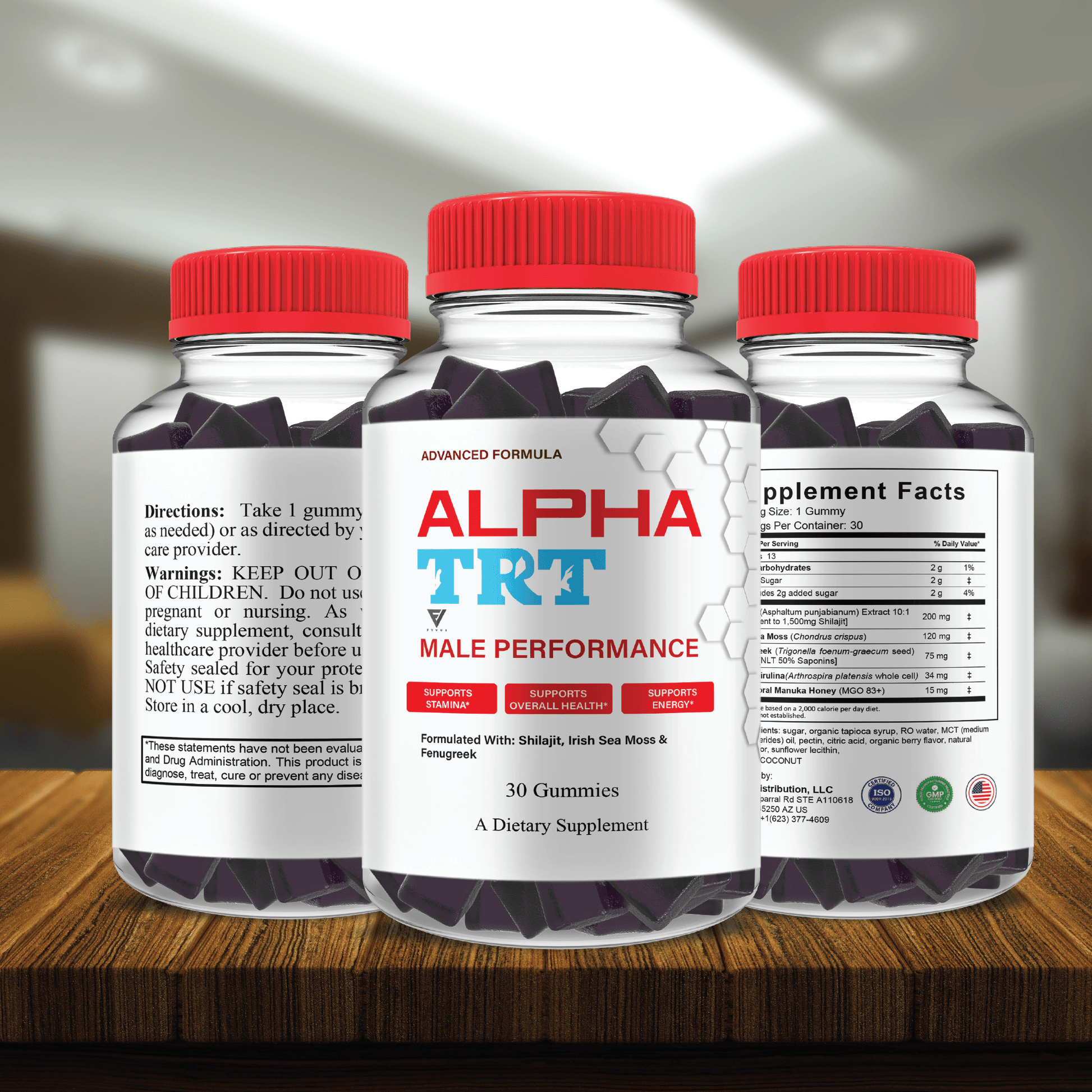 Alpha TRT Gummies - Vitamin Place - Sports Nutrition