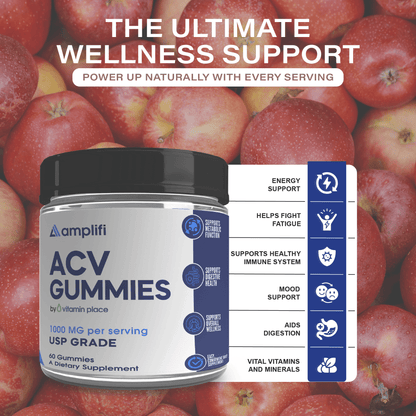Amplifi ACV Gummies - Vitamin Place - Metabolism & Wellness
