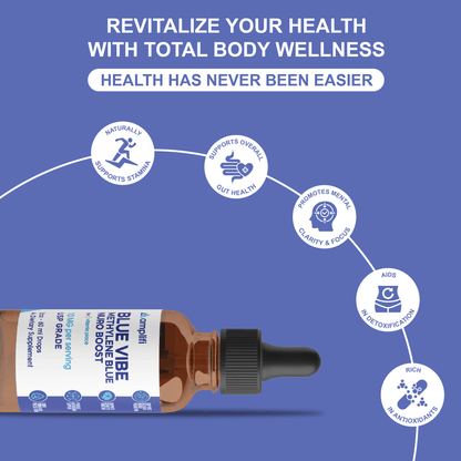 Amplifi Blue Vibe Methylene Blue Drops - Vitamin Place - Energy & Circulation