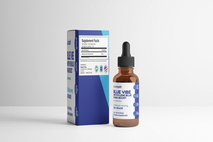 Amplifi Blue Vibe Methylene Blue Drops - Vitamin Place - Energy & Circulation