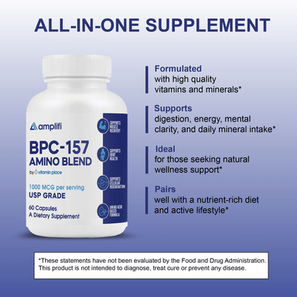 Amplifi BPC - 157 Amino Blend - Vitamin Place - Metabolism & Wellness