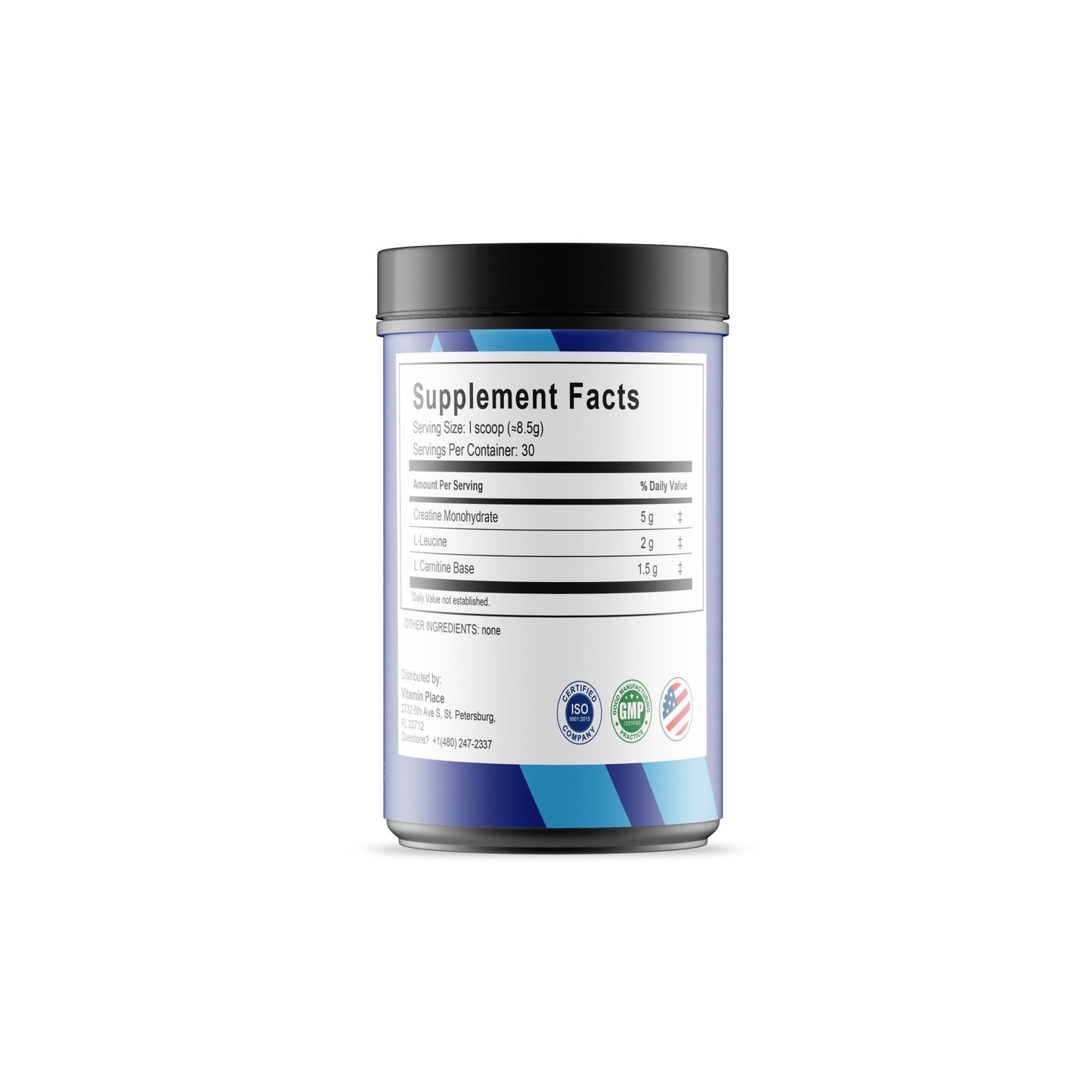 Amplifi Creatine Monohydrate Powder - Vitamin Place - Metabolism & Wellness