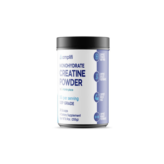 Amplifi Creatine Monohydrate Powder - Vitamin Place - Metabolism & Wellness