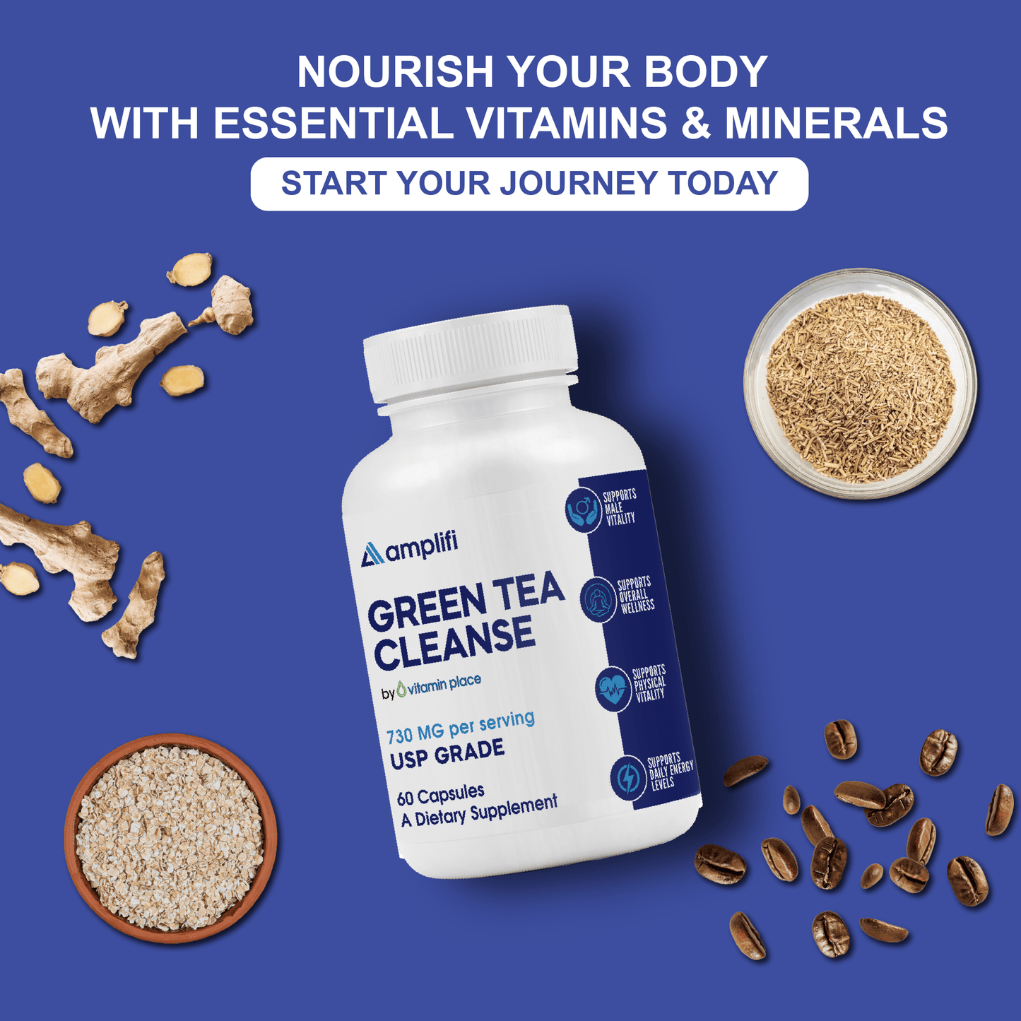Amplifi Green Tea Cleanse - Vitamin Place - Metabolism & Wellness