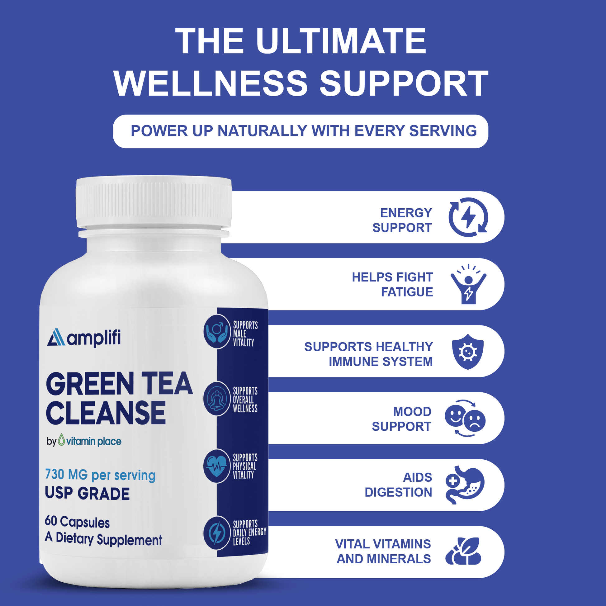 Amplifi Green Tea Cleanse - Vitamin Place - Metabolism & Wellness