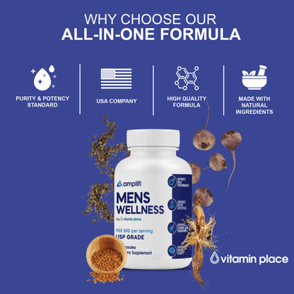 Amplifi Men's Wellness - Vitamin Place - Men's Health