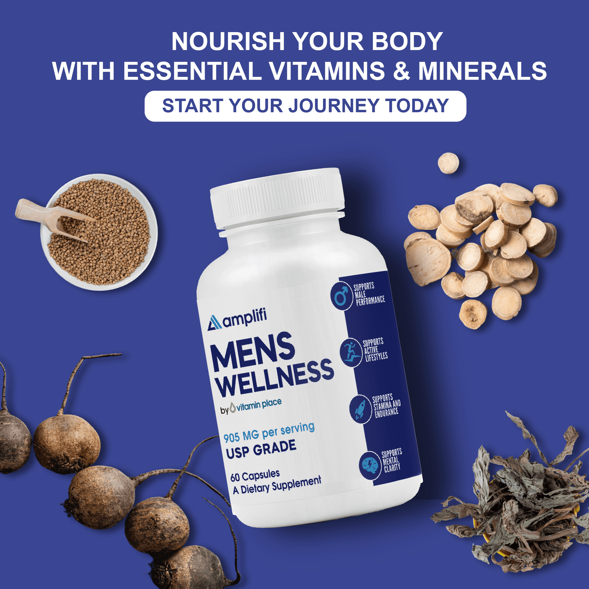 Amplifi Men's Wellness - Vitamin Place - Men's Health