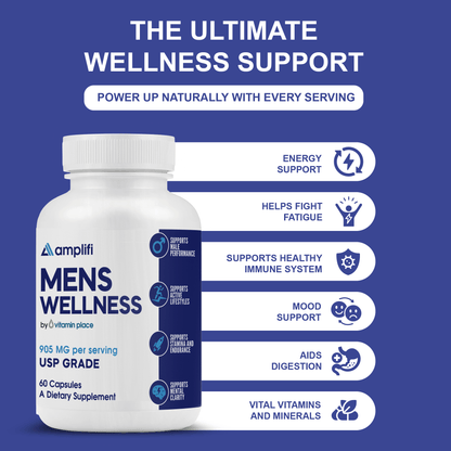 Amplifi Men's Wellness - Vitamin Place - Men's Health