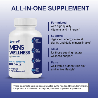 Amplifi Men's Wellness - Vitamin Place - Men's Health