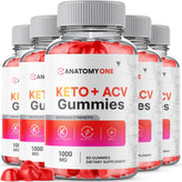 Anatomy One Keto + ACV Gummies - Vitamin Place - Apple Cider Vinegar Gummies