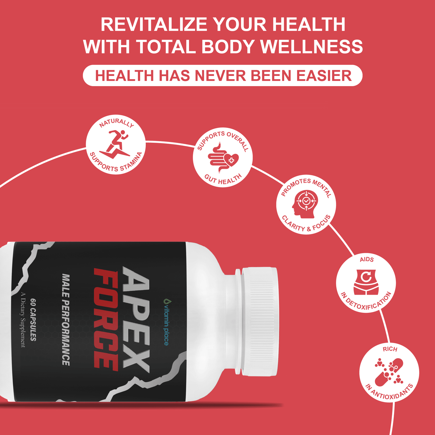 Apex Force Capsules - Vitamin Place - Men's Health