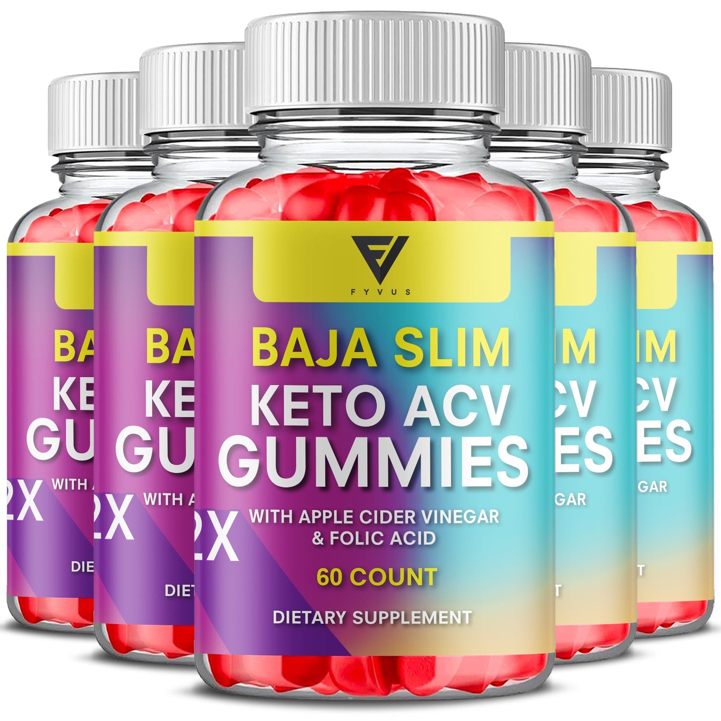 Baja Slim Keto ACV Gummies - Vitamin Place - Apple Cider Vinegar Gummies
