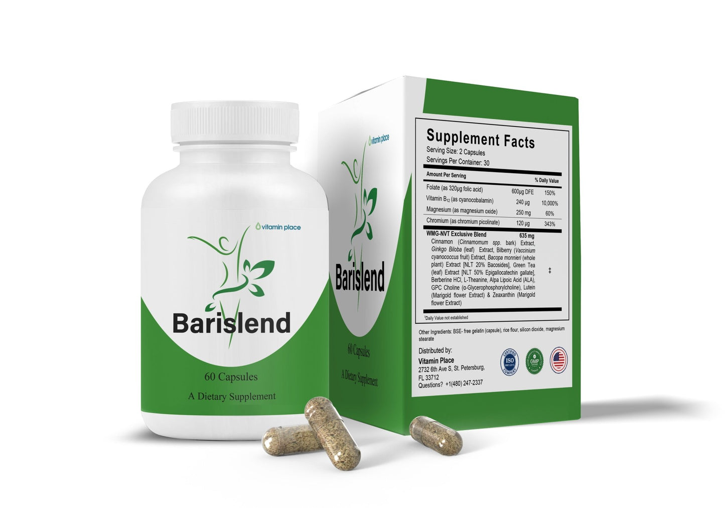 Barislend Capsules - Vitamin Place - Metabolism & Wellness