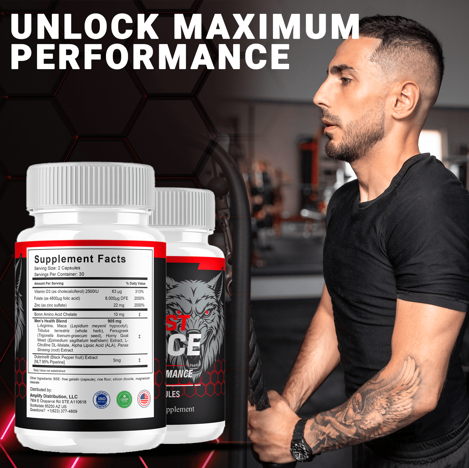 Beast Force Capsules - Vitamin Place - Sports Nutrition