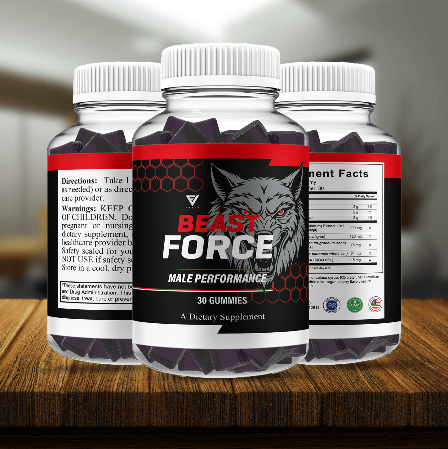 Beast Force Gummies - Vitamin Place - Sports Nutrition