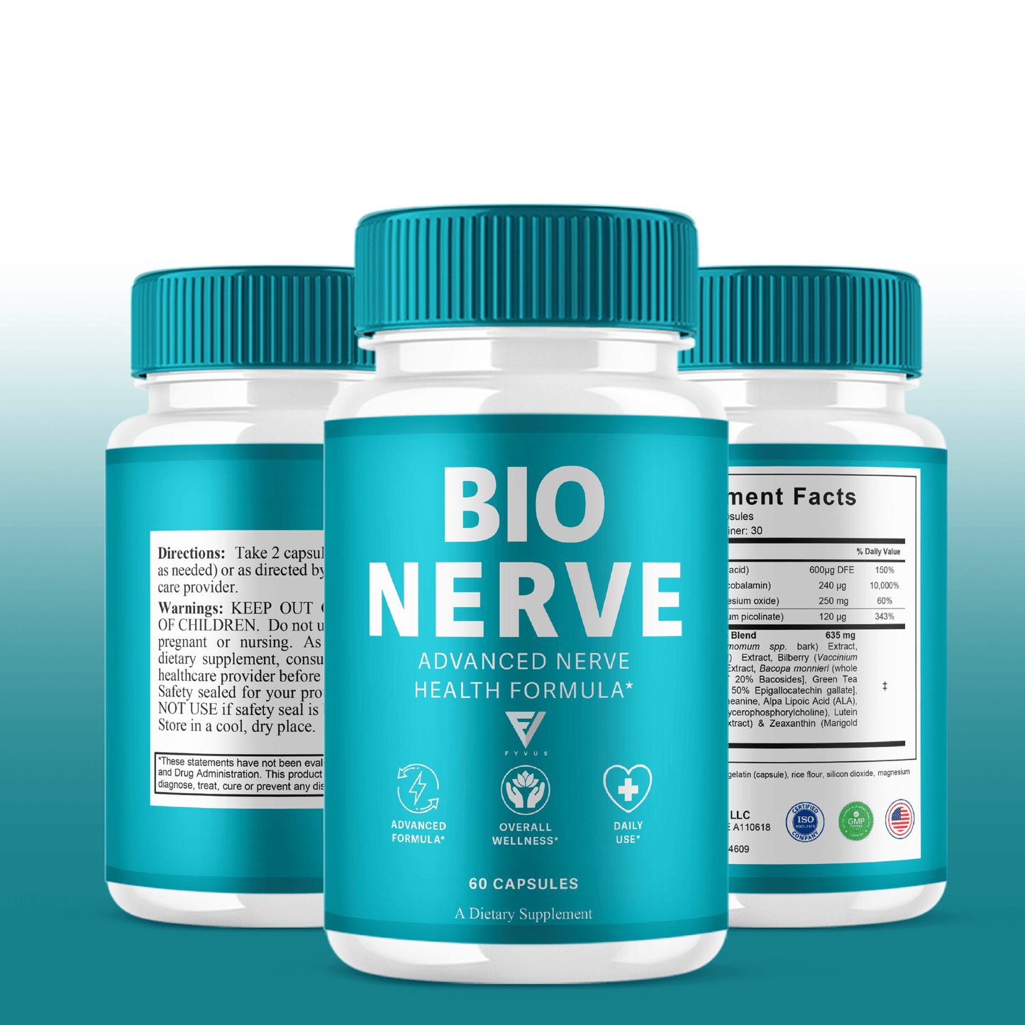 Bio Nerve Capsules - Vitamin Place - Brain & Cognitive