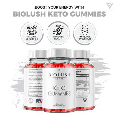 Biolush Keto - Keto ACV Gummies - Vitamin Place - Apple Cider Vinegar Gummies