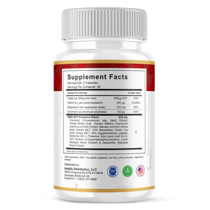 Blood Balance Glycogen Capsules - Vitamin Place - Blood Sugar Capsules