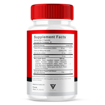 Blood Flow Max Capsules - Vitamin Place