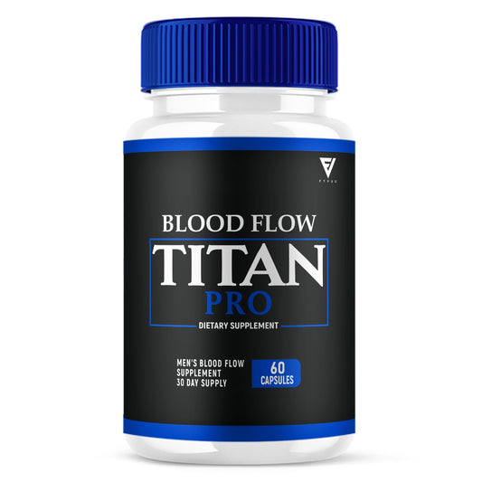 Blood Flow Titan Pro Capsules - Vitamin Place - Sports Nutrition