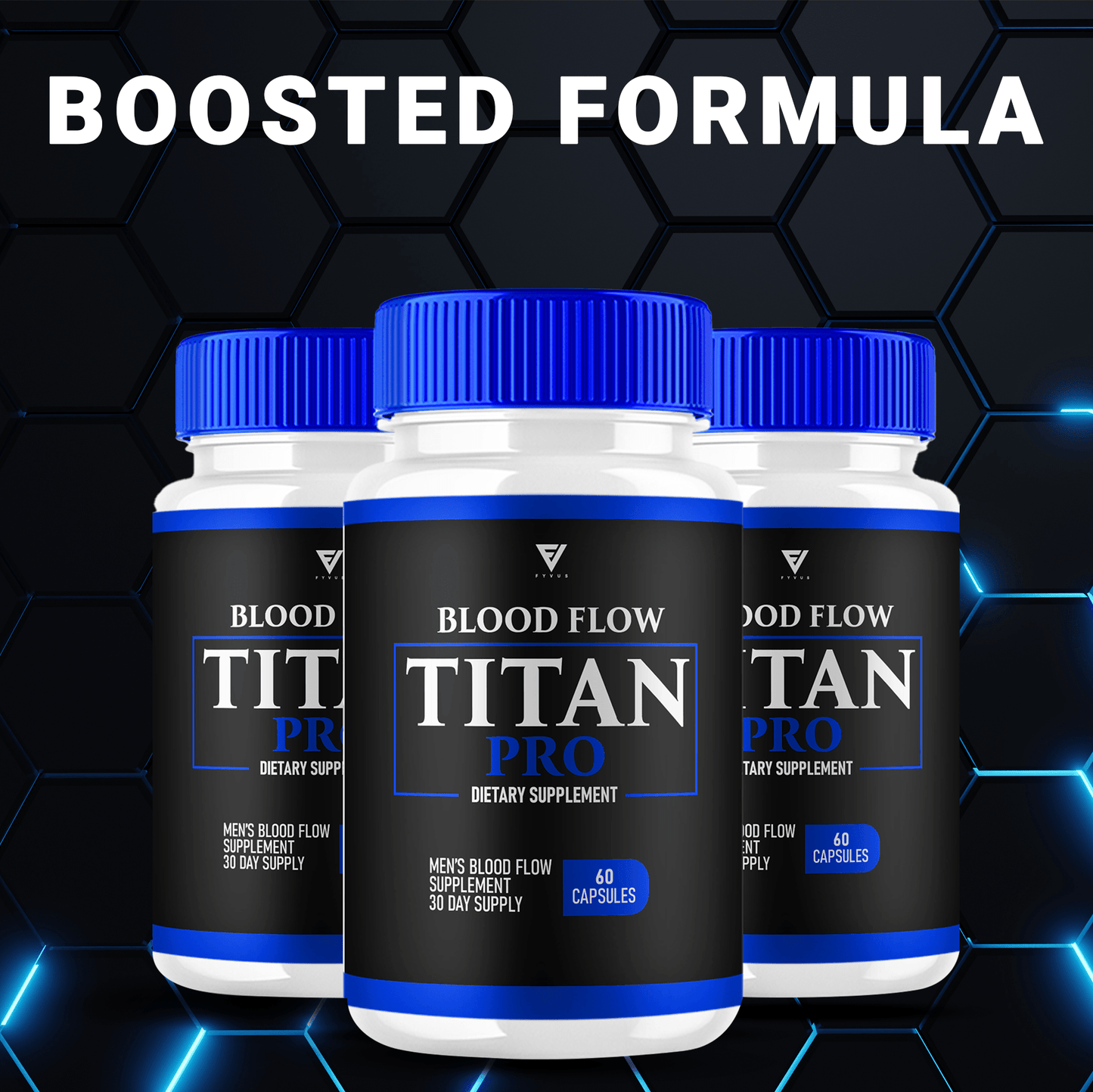 Blood Flow Titan Pro Capsules - Vitamin Place - Sports Nutrition