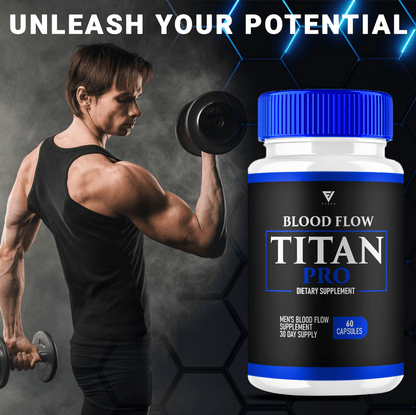 Blood Flow Titan Pro Capsules - Vitamin Place - Sports Nutrition