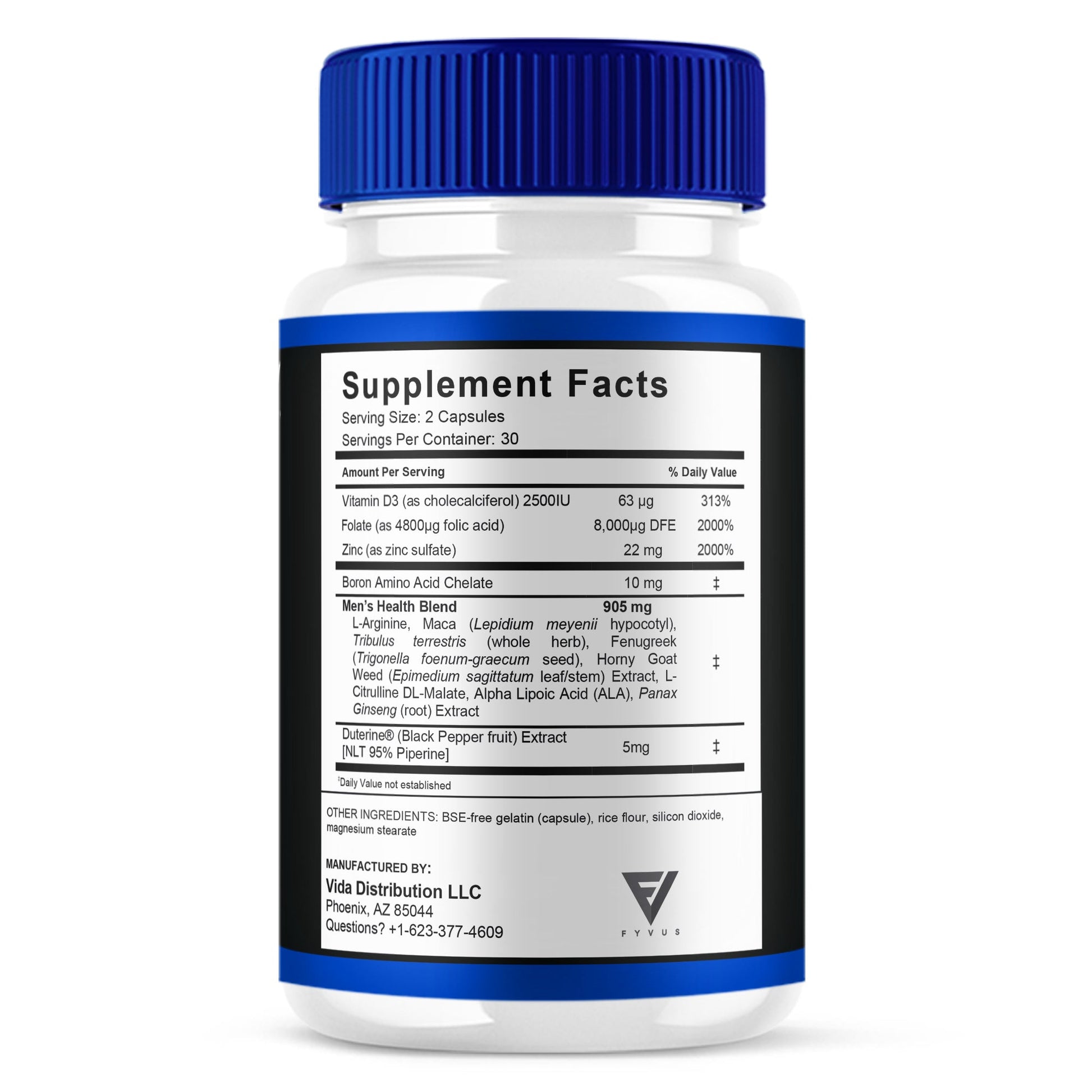 Blood Flow Titan Pro Capsules - Vitamin Place - Sports Nutrition