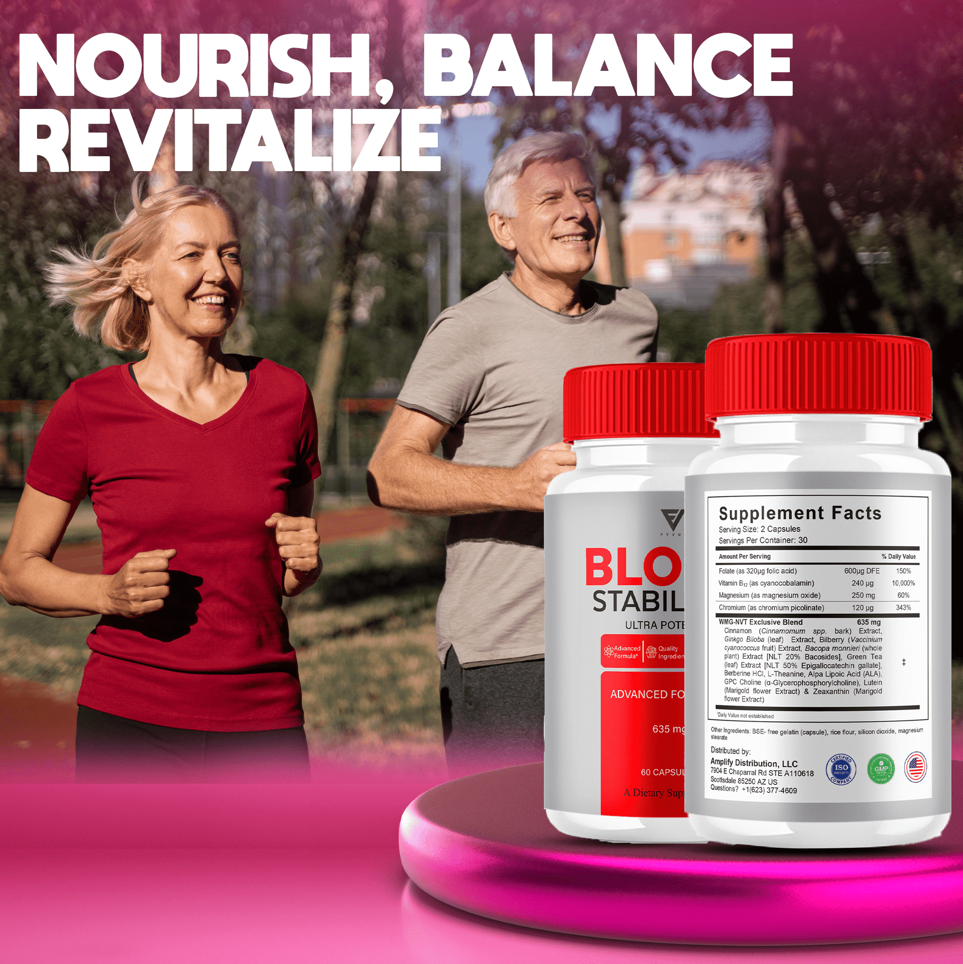 Blood Stabilizer Glycogen Capsules - Vitamin Place - Blood Sugar Capsules