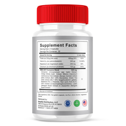 Blood Stabilizer Glycogen Capsules - Vitamin Place - Blood Sugar Capsules