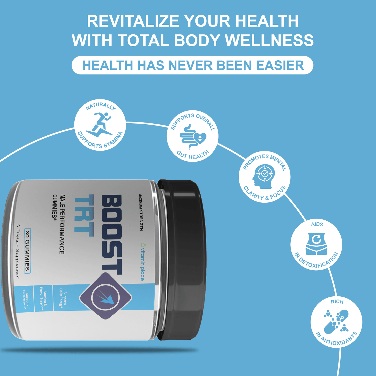 Boost TRT Gummies - Vitamin Place - Men's Health