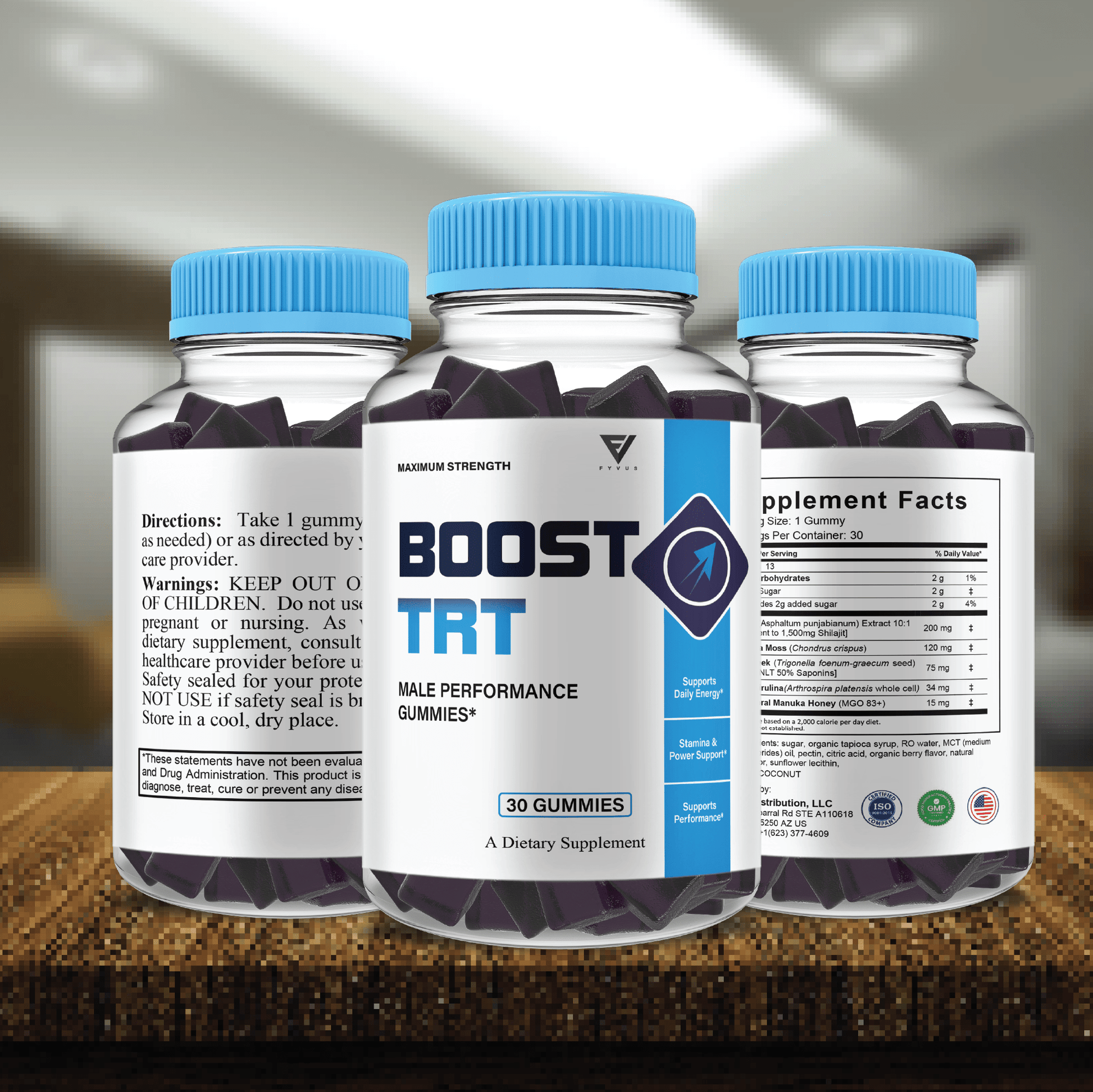 Boost TRT Gummies - Vitamin Place - Sports Nutrition