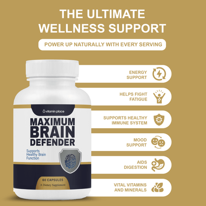 Brain Defender Capsules - Vitamin Place - Brain & Cognitive