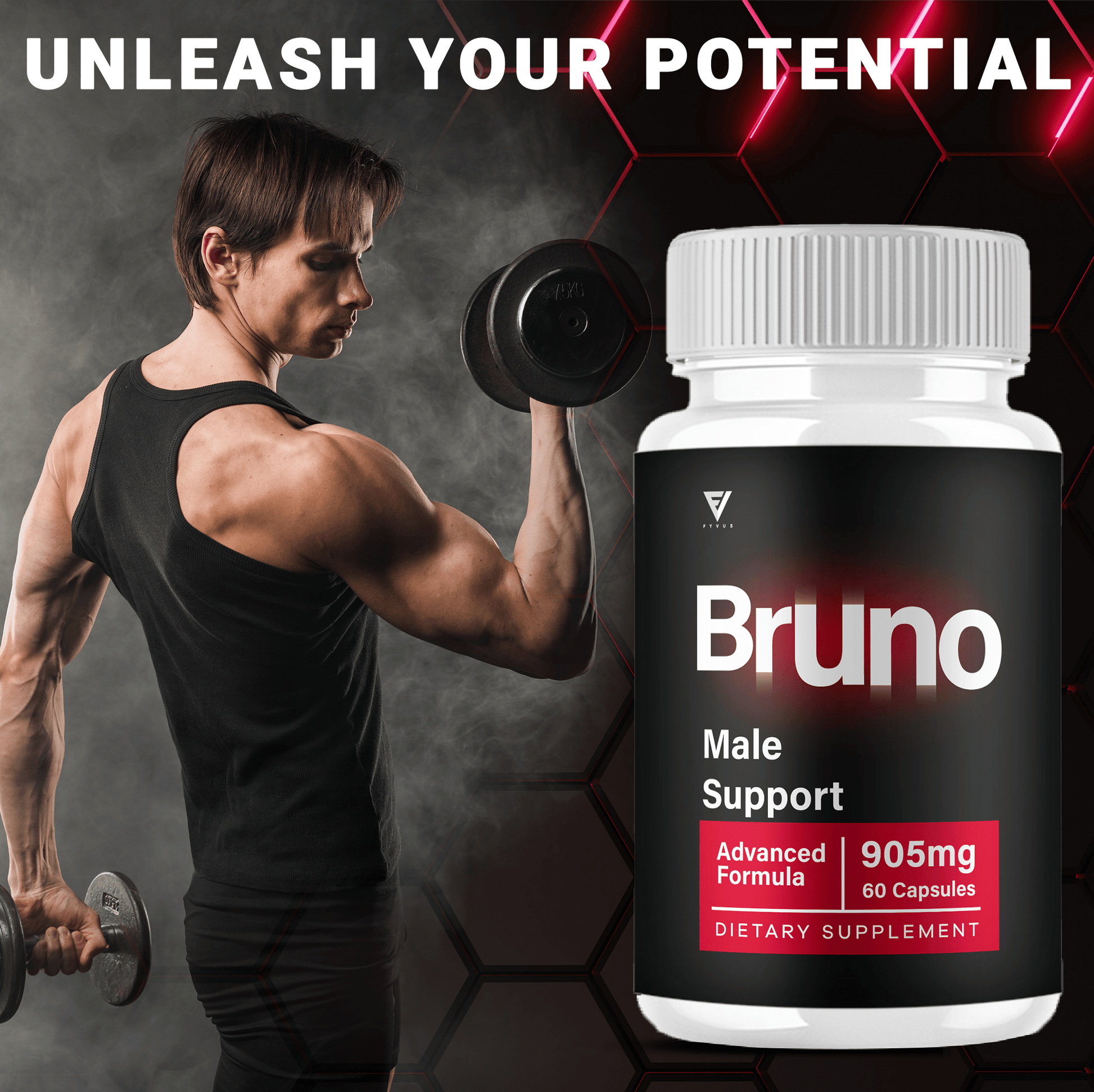 Bruno Capsules - Vitamin Place - Sports Nutrition