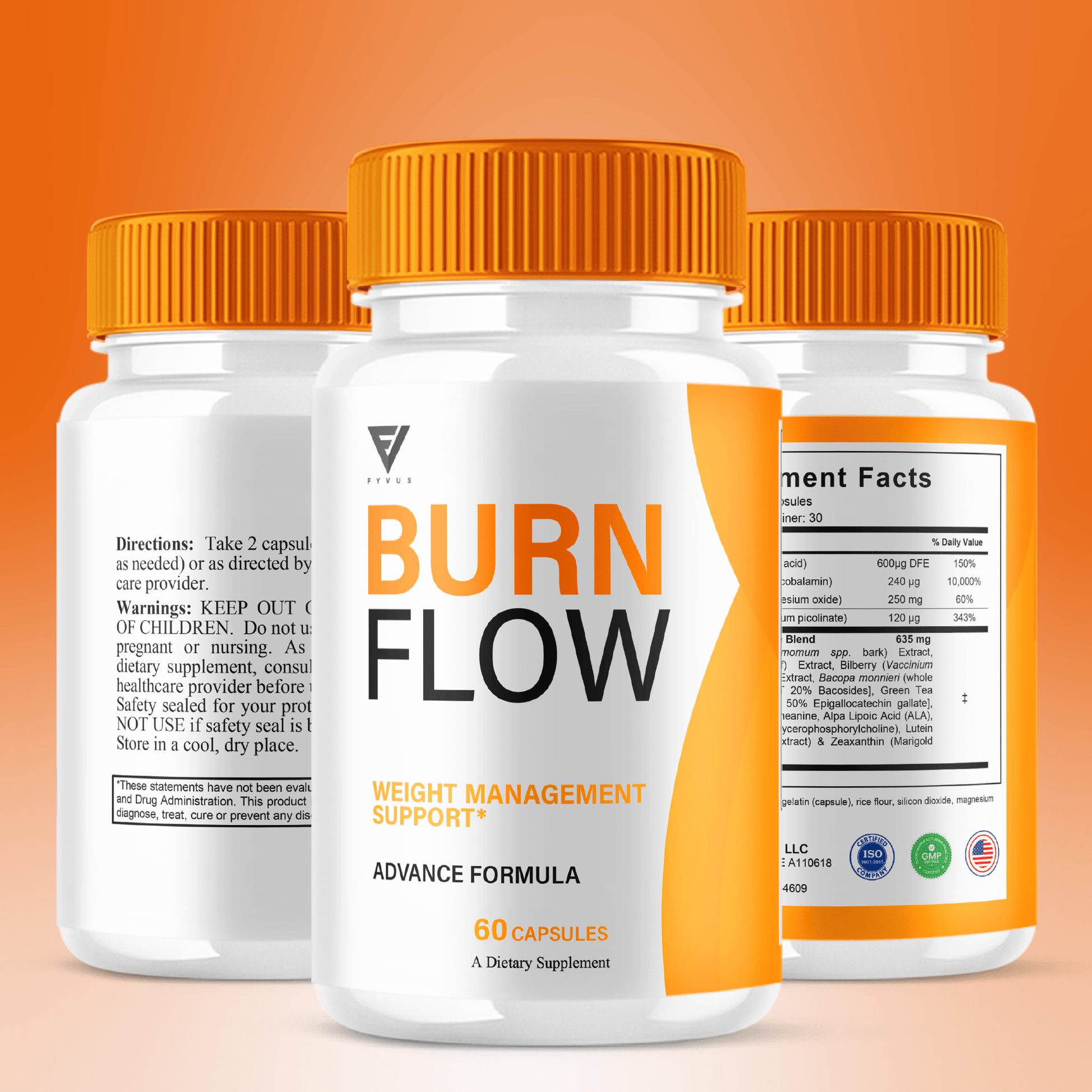 Burn Flow Capsules - Vitamin Place - Keto Capsules