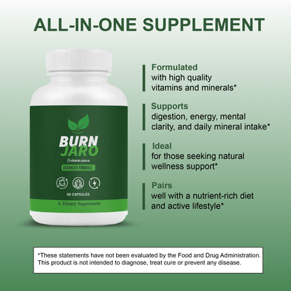 Burn Jaro Capsules - Vitamin Place - Metabolism & Wellness