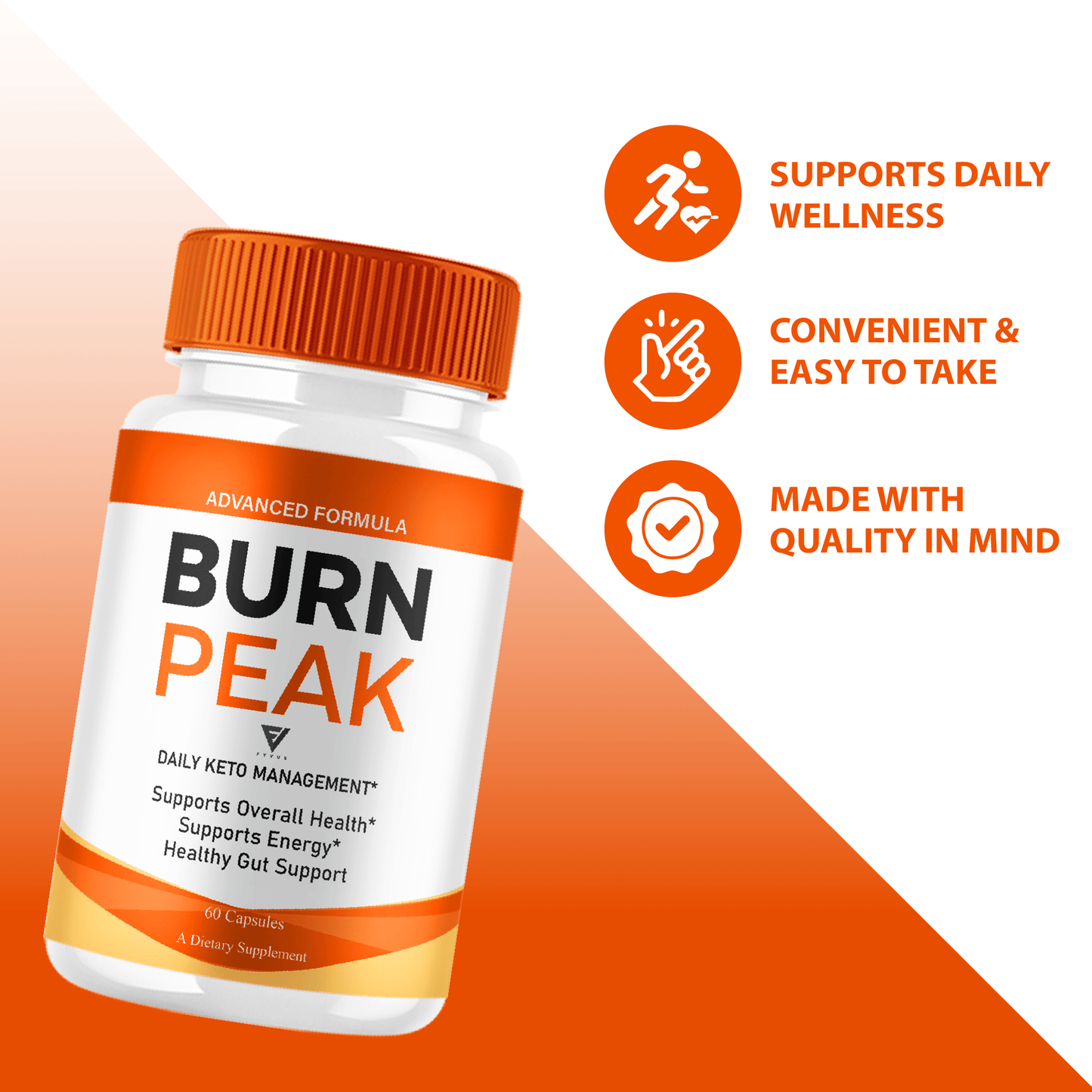 Burn Peak Capsules - Vitamin Place - Keto Capsules