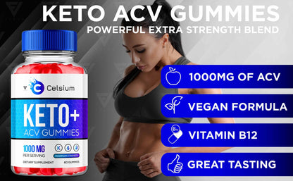 Celsium - Keto ACV Gummies - Vitamin Place