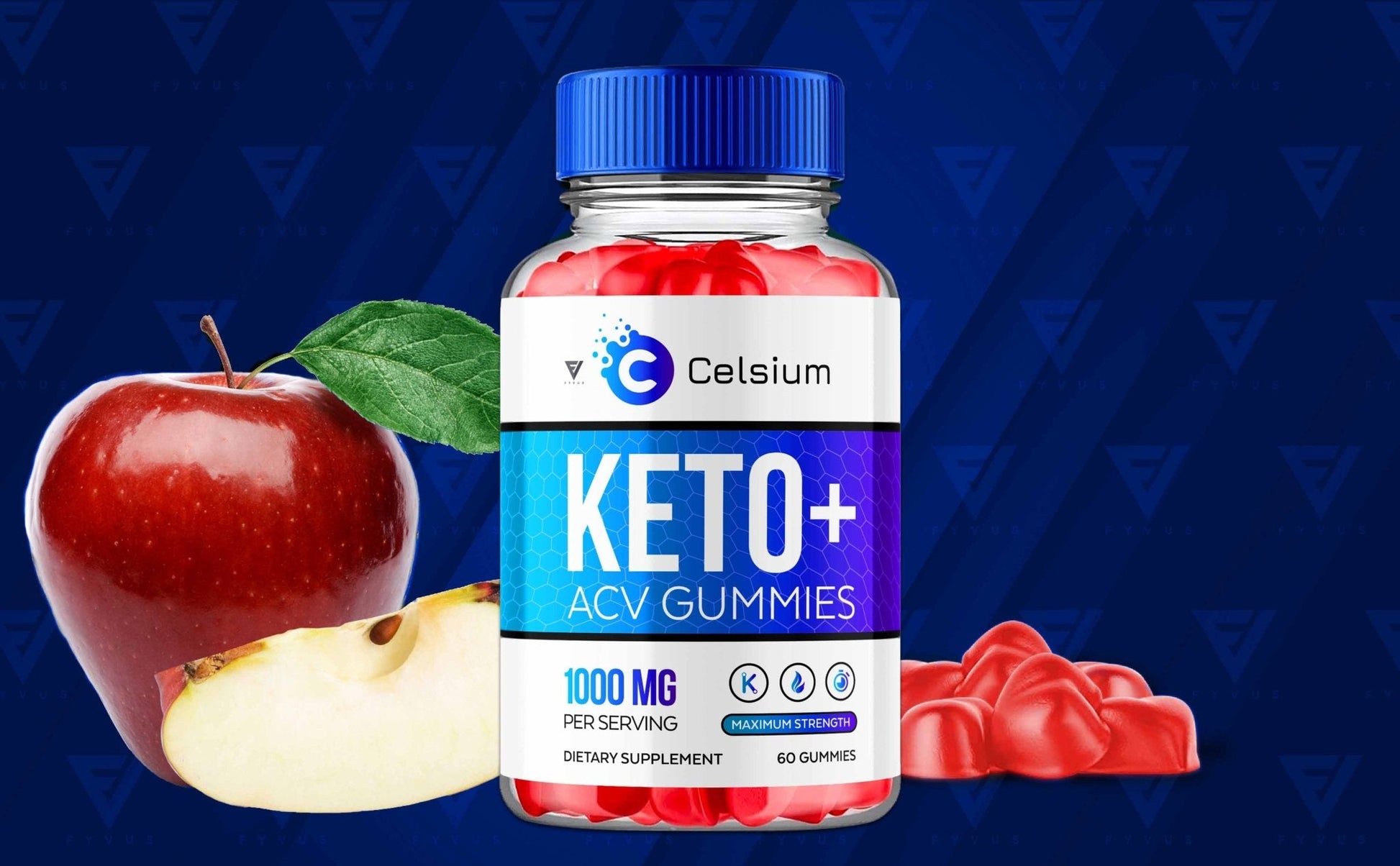 Celsium Keto ACV Gummies - Vitamin Place - Apple Cider Vinegar Gummies