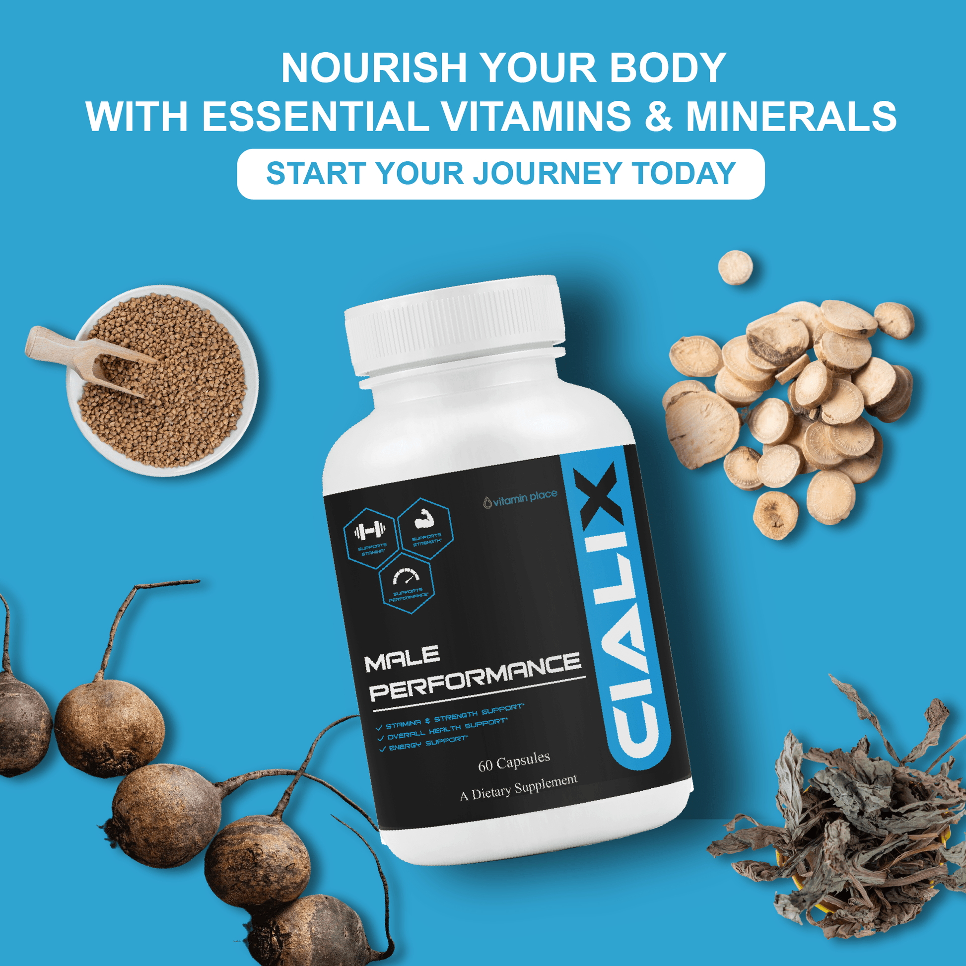 Cialix Capsules - Vitamin Place - Men's Health