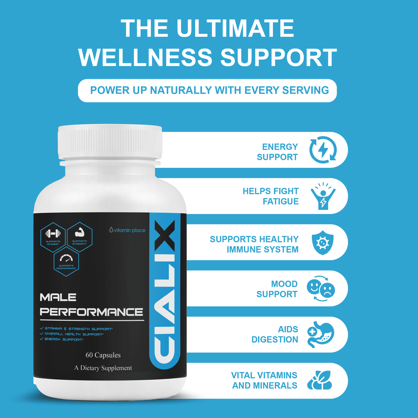 Cialix Capsules - Vitamin Place - Men's Health
